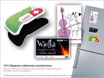 Magnesy reklamowe przestrzenne