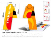 Zakladki magnetyczne 13 x4 cm