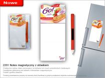 Notes magnetyczny z owkiem